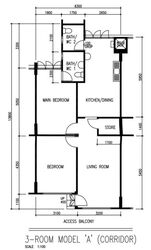 Blk 808 Khatib Gardens (Yishun), HDB 3 Rooms #586706471